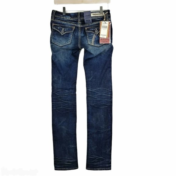 Buckaroo Jeans Buckle Embro Brush Domingo Slim Str - Picture 4 of 11